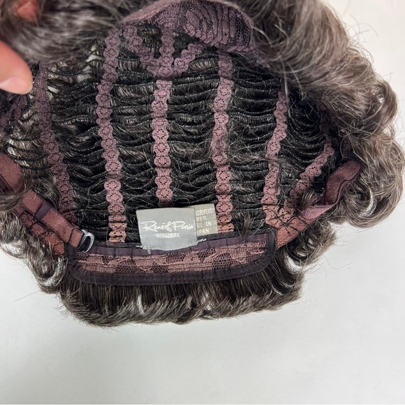 Vintage Rene Of Paris Wig Brown W/ Some Gray Short Curly Beautiful main image 7